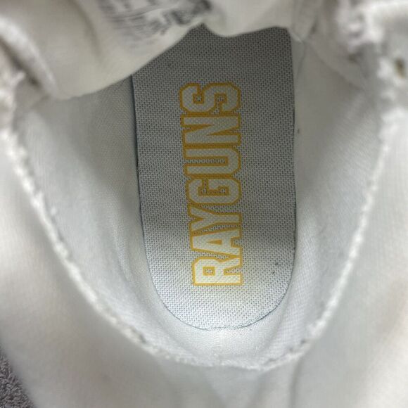 Converse x Roswell Rayguns Sneakers Women's Size 7 271198C Leather HI White - Picture 8 of 9